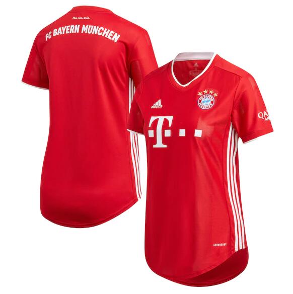 Bayern Munich Women Home Kit Soccer Jersey 2020/21